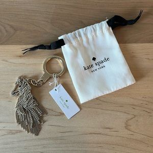 Kate Spade Wild Ones 12K Horse Keychain/ Key Fob